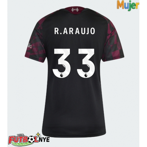 Camiseta Liverpool Ronald Araujo #33 Tercera Equipación para mujer 2026-27 manga corta
